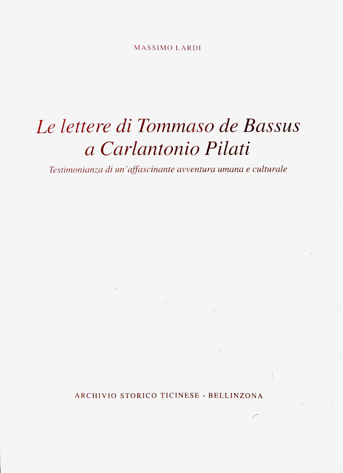 Le lettere di Tommaso de Bassus